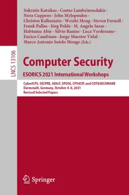 Produktbild von Computer Security. ESORICS 2021 International Workshops
