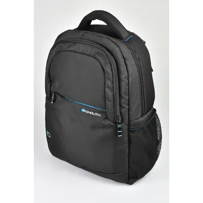 Produktbild von MONOLITH Laptop Rucksack blue line 15,6 Zoll schwarz