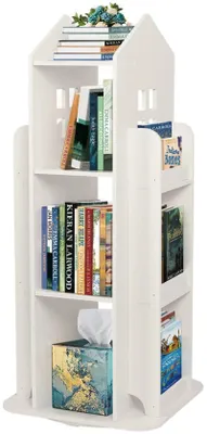 Produktbild von Kinderbuchregal aus Holz für Wohnzimmer und Kinderzimmer