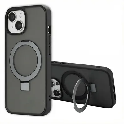 Immagine prodotto di Accezz Ring Stand Backcover con MagSafe iPhone 15 Pro - Nero