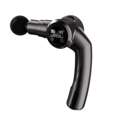 Produktbild von Elektrische Massagepistole, 99 Stufen, 6 Massageköpfe, 2500 mAh Akku – kraftvoll & leise für Nacken, Rücken, Beine & Tiefengewebe