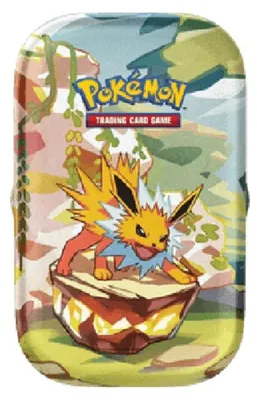 Image de Pokémon TCG Prismatic Evolutions Mini Tin Assortmentendommagé 1 sur 8