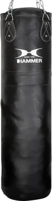 Produktbild von HAMMER Boxsack Leder Premium, 120 cm, Leder, 33 kg, doppelt verstärkte Nähte