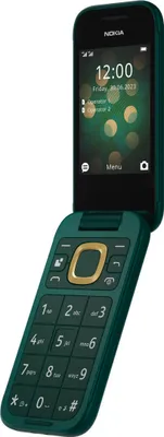 Produktbild von Nokia 2660 Flip, Klapphandy, Dual-SIM, 7,11 cm (2.8"), 0,3 MP, 1450 mAh, Grün
