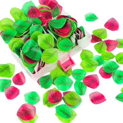 Produktbild von 100 Stück Essbare Kuchendekorationen, Verschiedene Größen, Oblatenpapier, Bunte Kuchendekorationen Mit Box Für Hochzeit, Geburtstag, Abschlussfeier