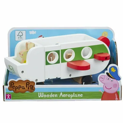 Image de Personnage Peppa Pig Avion en bois