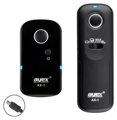 Produktbild von Funk Fernauslöser AX-1 DC2 Nikon Z7 Z6 D7500 D7100 D750 D610 D90 D5600 D3300