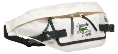 Produktbild von Lacoste Nerka Umhängetasche Outdoor Cremefarben mit Aufdruck