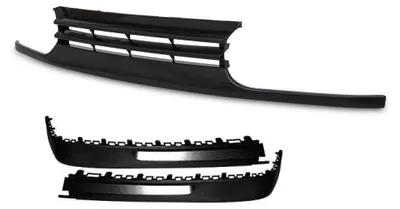 Kühlergrill Sportgrill Grill + Frontspoiler Lippe für VW Golf III 3 1991-1997 – Produktansicht