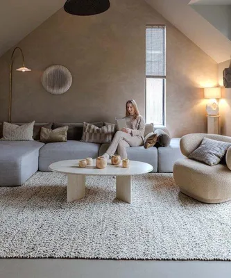 Zdjęcie produktu dla Dywani Unyqoos® Bergull, 200x300 cm – ręcznie tkany, unikalna struktura splotu, miękka faktura, kolor: kość słoniowa/czarny