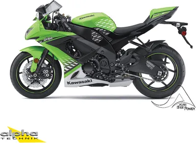 Produktbild von Stompgrip klar, Kawasaki ZX10R, 2008-10 ZX10R Ninja ZXT00F