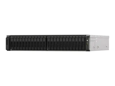 Produktbild von QNAP TS-H2490FU - NAS-Server - 24 Schächte - Rack - einbaufähig - PCI Express 3.0 x4 (NVMe) - RAID RAID 0, 1, 5, 6, 10, 50, JBOD, 60 - RAM 128 GB - 25 Gigabit Ethernet - iSCSI Support