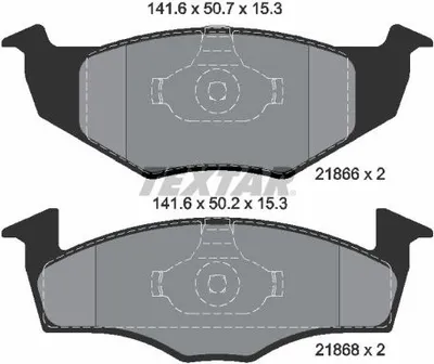 Obrázek produktu pro Brzdové Doplňky Vw, Přední, Modely Polo/Lupo