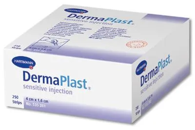 Productafbeelding van Dermaplast Sensitive 4 x 1.5 injectiepleisters (250 stuks)