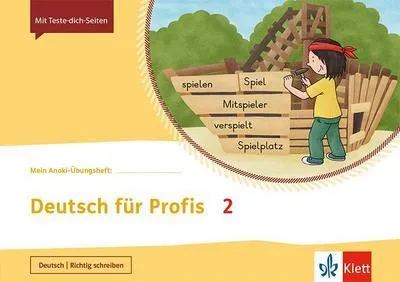 Produktbild von Mein Anoki-Übungsheft. Deutsch für Profis 2. Fordern. Arbeitsheft 2. Schuljahr