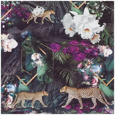 Produktbild von 20 Servietten Mysterious - Geheimnisvoller Dschungel 33x33cm
