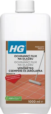 Obrázok produktu pre HG Ochranná fólia s hodvábnym leskom - odstrániteľná ochrana dlažby 1l HGOOD