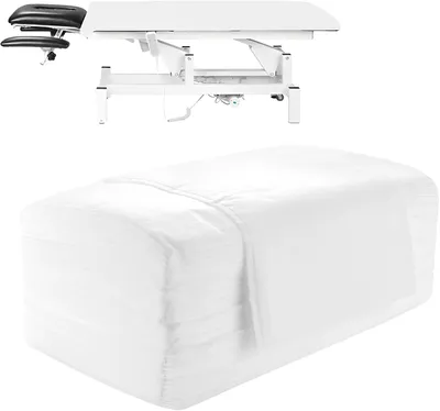 Productafbeelding van 200 stuks wegwerpbakzeil, wegwerp bakzeil voor massagetafel, non-woven bakzeil voor massagetafel, wegwerp bakzeil voor schoonheidssalons, spa's