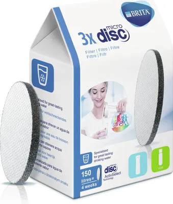 Produktbild von Brita 3 x MicroDisc, 3 Stück(e), Brita, Wasserfilterscheibe