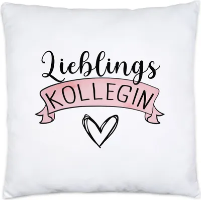 Produktbild von Lieblingskollegin Kissen Inkl. Füllung Arbeitskollegin Abschiedsgeschenk Büro Ruhestand