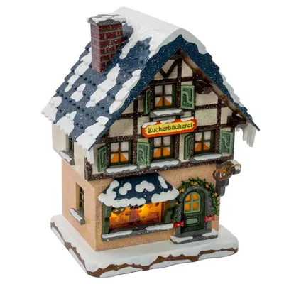 Produktbild von Hubrig - Wiki - Zuckerbäckerei elektrisch beleuchtet ca. 15cm
