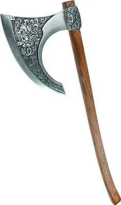 Obrázok produktu pre Denix Vikingská bojová sekera Replika 87cm Stredoveká sekera Škandinávia 8. storočie Dekorácia
