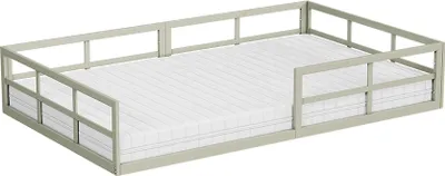 Obrázok produktu pre Detská posteľ Vitalispa Minno Greige 120x200 s matracom, Model 57759