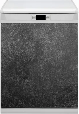 Obrázek produktu pro Magnet na myčku nádobí Omyvatelný 60x70 cm Magnet na myčku nádobí Magnetická podložka dekor - Černý beton