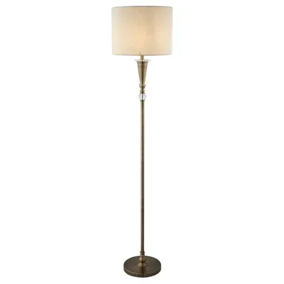 Obrázek produktu pro Moderní stojací lampa Oscar Steel Brass 1 Light E27