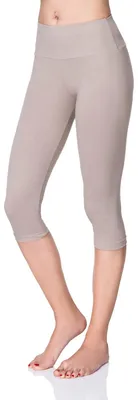 Productafbeelding van SOFTSAIL Dames 3/4 leggings, Capri leggings, leggings voor dames, lange sportleggings, katoen