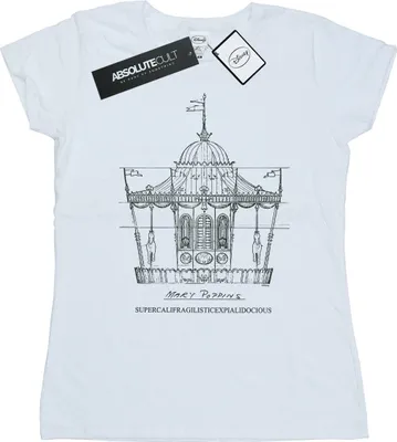 Produktbild von Disney - T-Shirt für Damen BI15284 (M) (Weiß)