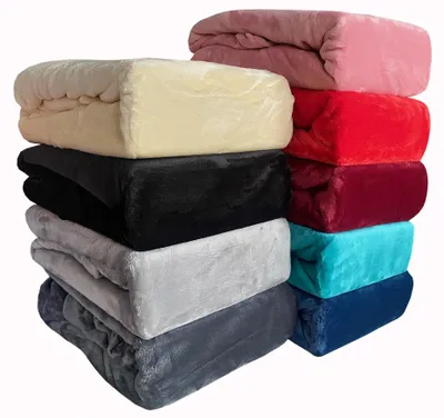 Produktbild von Winter Spannbettlaken Bettlaken Teddy Plüsch Warm Nicki Flauschig Cashmere Touch, Größe:180 x 200 cm - 200x200 cm, Farbe:Rosa