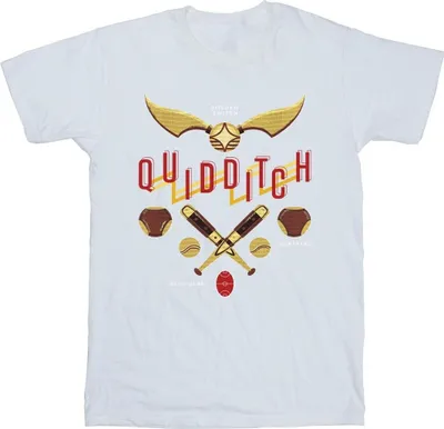Produktbild von Harry Potter - "Quidditch Golden Snitch" T-Shirt für Herren BI31127 (3XL) (Weiß)