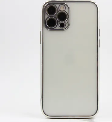 Produktbild von Hülle für Apple iPhone 12 - Soft Plating Case - Silber