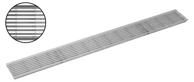 Produktbild von ACO Rost Längsstabrost 10323 Edelstahl 1m Rost Rinnenrost für Entwässerungsrinne