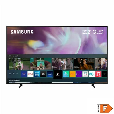 Produktbild von Samsung Series 6 QE65Q60AAU, 165,1 cm (65"), 3840 x 2160 Pixel, QLED, Smart-TV, WLAN, Schwarz