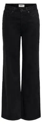 Imagen del producto de ONLY Onljuicy Hw Wide DNM Mae280 Noos – Talla 28W / 34L, Color negro