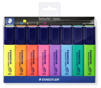 Produktbild von STAEDTLER Textsurfer classic 364 Textmarker Etui mit 8 Farben