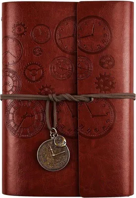 Produktbild von Braunes Notizbuch 18x13cm Leder
