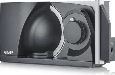 Produktbild von GRAEF MYtiny Klapp - Allesschneider 170W Wellenschliffmesser eisenglimmergr.