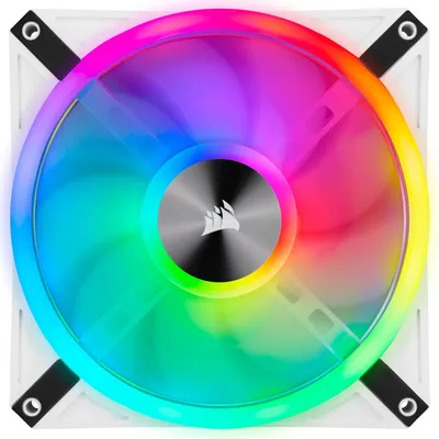Obrázok produktu pre Ventilátor do počítačovej skrine Corsair iCUE QL140 14 cm biely