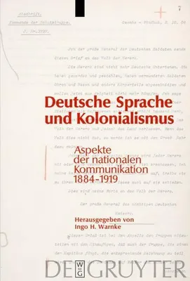 Produktbild von Deutsche Sprache und Kolonialismus