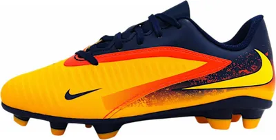 Produktbild von Nike Jr. Phantom 6 Low Curb "Erling Haaland" - Laser Orange/Blue Void/Lemon Venom Laser Orange/Blue Void/Lemon Venom 35.5