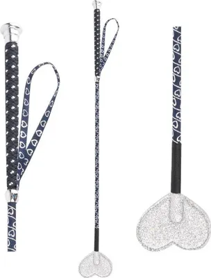 Produktbild von Waldhausen Kindergerte Lucky Heart mit Herzchen Klatsche, nachtblau,