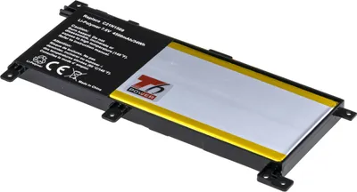 Produktbild von T6 Power Akku für Asus X556U, Li-Poly, 7,6 V, 4500 mAh (34 Wh), schwarz