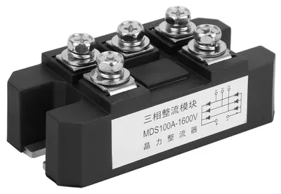 Dioden-Brückengleichrichter Modul 100A 1600V 3-Phasen 5 Anschlüsse