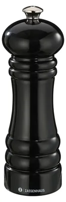 Produktbild von Zassenhaus Pfeffermühle Berlin 18 cm schwarz glänzend