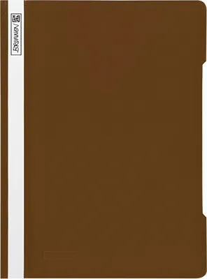 Produktbild von BRUNNEN 102011079  Schnellhefter PVC  braun braun