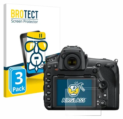 Produktbild von 3x BROTECT Schutzglas für Nikon D850 Schutzfolie Panzer Folie Glas Display Schutz klar