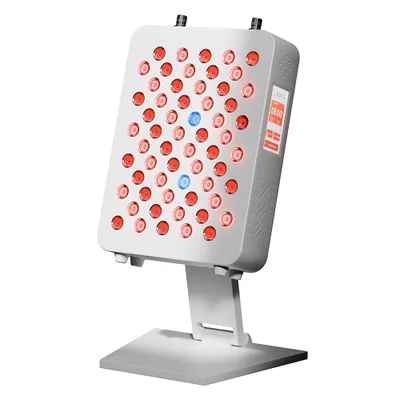 Image de LIROMA® RL60 Lampe Red Light Therapy 8 longueurs d’onde – LED infrarouge – lumière rouge, NIR & bleue – panneau lumineux avec écran tactile
